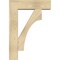 Ekena Millwork Westlake Block Rough Sawn Bracket w/ Offset Brace, Douglas Fir, 8"W x 28"D x 40"H BKT0806X28X40WTL05RDF - alternate 3